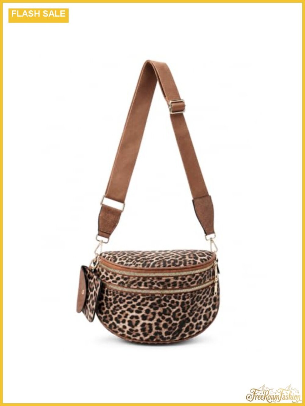 Nylon Crossbody Bum Bag Adjustable Strap Travel Purse